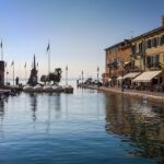 Vista panoramica delle incantevoli località poco conosciute del Lago di Garda.