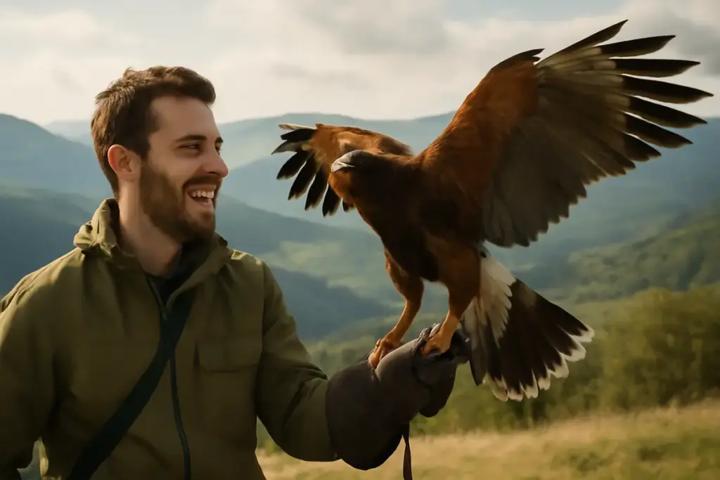 Esperienze di falconeria in Appennino: emozioni indimenticabili insieme ai rapaci addestrati