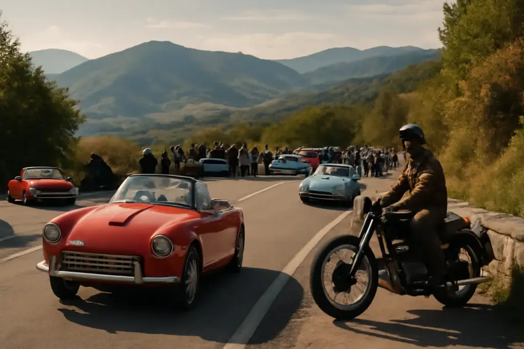 Dove si svolgono i raduni di auto e moto d’epoca in Appennino? Il fascino di vedere rarità sulle strade panoramiche