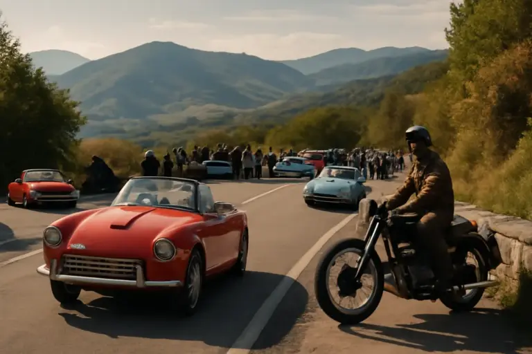 Dove si svolgono i raduni di auto e moto d’epoca in Appennino? Il fascino di vedere rarità sulle strade panoramiche